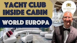 MSC World Europa Yacht Club Inside Cabin Tour | Deck 16 Cabin 16018 Full Tour