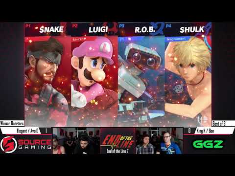 End of the Line 7 - Doubles - Winners Quarters - Elegant & AvoiD vs King K & Ben