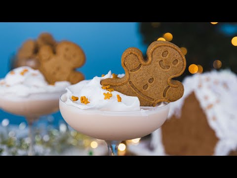 How to Make a Holiday Gingerbread Vodka Martini