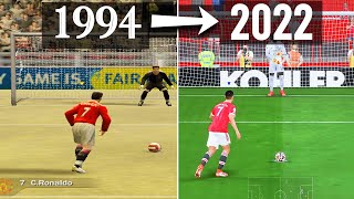 Penalty Kicks From FIFA 94 to 22