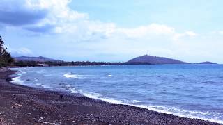 Hilly Cliff and the Beach of Natural Pulaki Landscape North Bali Indonesia