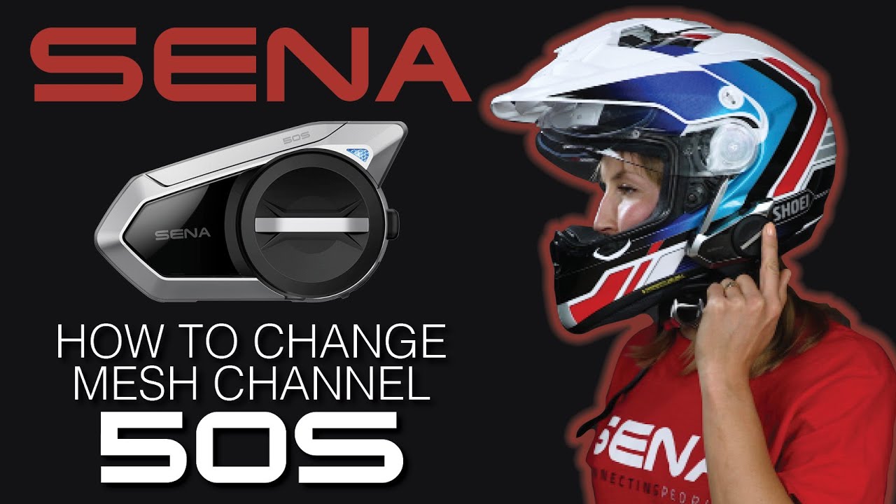 Sena 50S & 50R | How To Change Mesh Channel