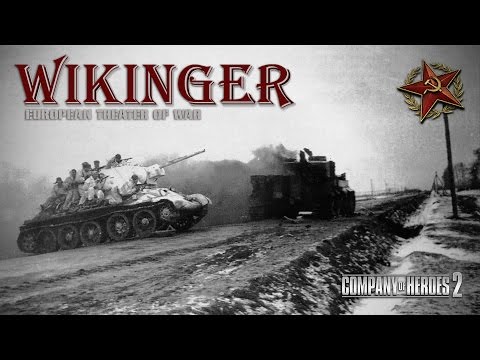 CoH2, Wikinger mod; 3vs3 PvP Gameplay.
