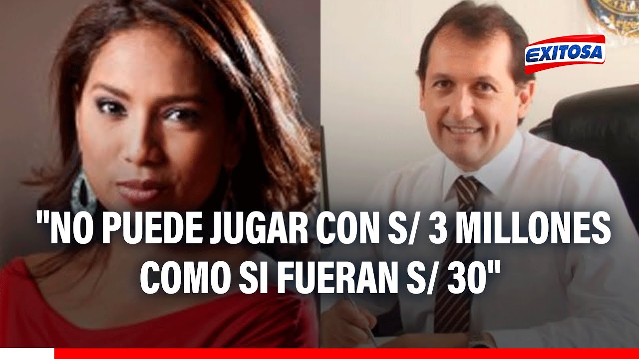 🔴🔵 Martín Valdivia: "No puede jugar con S/ 3 millones como si fueran S/ 30"