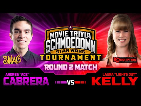 Star Wars Tournament: Laura Kelly vs Andres Cabrera - Movie Trivia Schmoedown