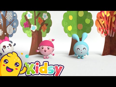 BabyRiki Marathon - Cartoons for Toddlers | Happy Cartoons | KIDSY