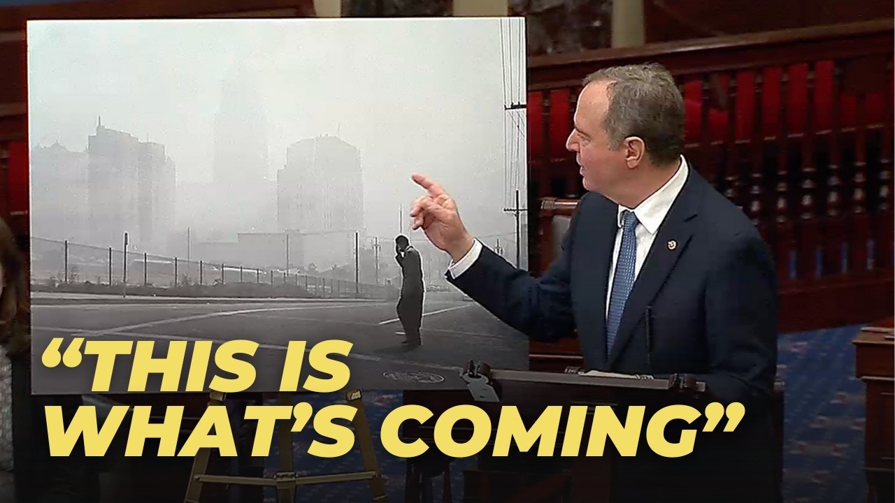 Schiff Speaks Out on Senate Floor as GOP Goes Nuclear