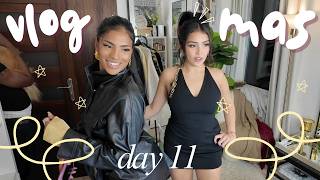 VLOGMAS ♡ day 11 (night out in NEW YORK!! get ready with us, going clubbing, party in manhattan +!!)