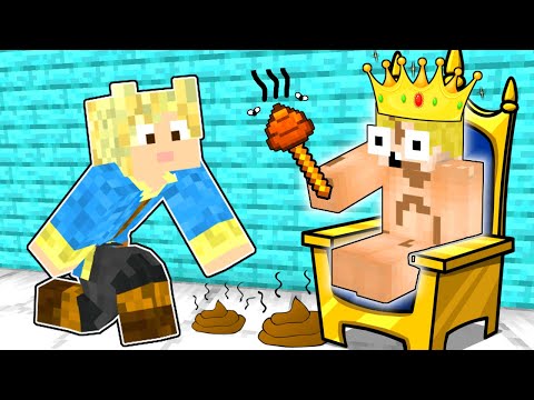 Emil Er KONG BÆ i Minecraft!