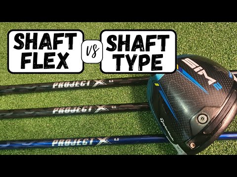 Driver Shaft Flex vs Driver Shaft Type // Taylormade SIM2 Driver