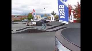 preview picture of video 'Samos Meets The Skateboard Supercross (SBSX) Pumptrack In Arlington, WA'