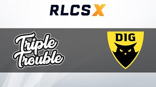 TT vs DIG | Triple Trouble vs Dignitas | RLCS Season X - Fall: Europe (8th August 2020)
