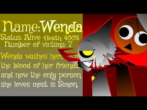 Incredibox Sprunki Cruel Sinda -  UPDATE (GALLERY)|  ALL CHARACTERS DESCRIPTION!