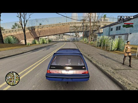 GTA San Andreas 4K Gameplay Part 18 - Wrong Side Of The Tracks - GTA San (4K 60FPS PC)