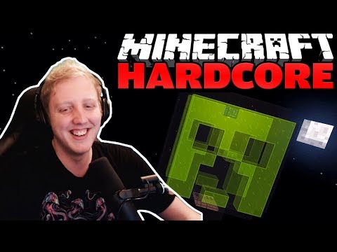 Minecraft Hardcore - S4E51 - "Spawn Chunks & Creeper STONKS" • Highlights