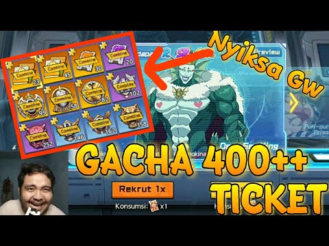 GACHA 400 TIKET DAN COMBINE ISI TAS , CAPEK GUA - One Punch Man The Strongest