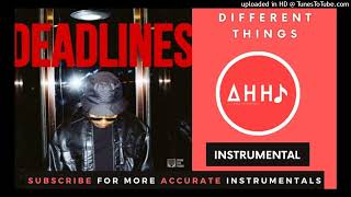 A-Reece - DIFFERENT THINGS (Instrumental) | Official Instrumental + MP3 Download