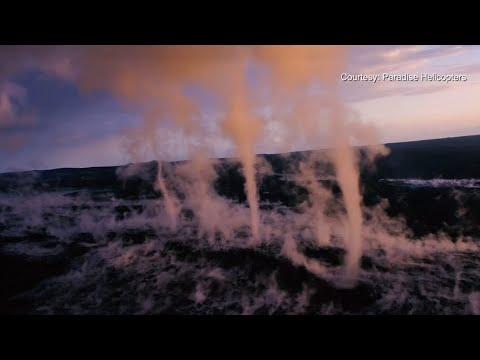 Rare natural spectacle over Hawaii