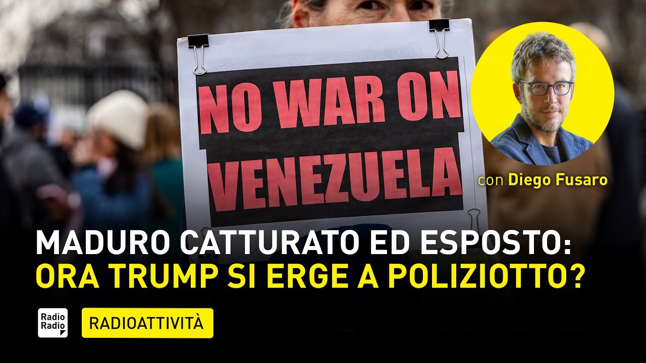 Altro che redentore dell'umanità: Trump è il continuatore delle infami politiche imperialistiche