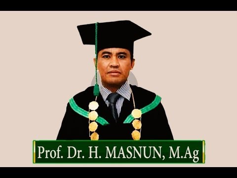 Profil Prof. Dr. H. Masnun, M.Ag || Guru Besar Hukum Perdata Islam
