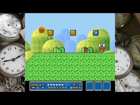 SMB3 for Super Mario All-Stars Custom Level #465 - Spirit Slopes of Sun & Moon