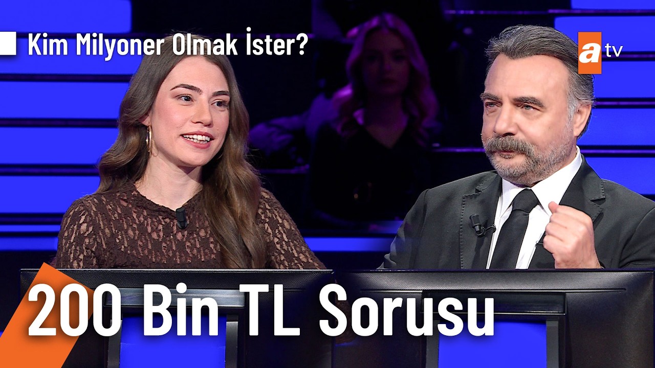 Sude Ceren Şan 200 bin TL değerindeki soruya ne cevap verdi? - Kim Milyoner Olmak İster? 1241. Bölüm