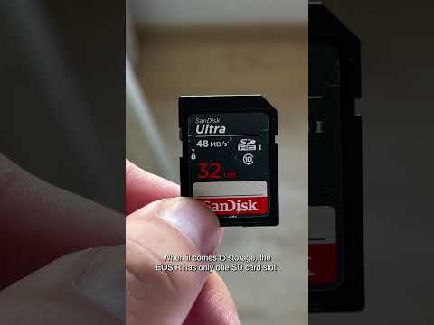 Does the Canon R Have a Dual Card Slot?