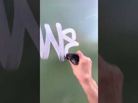How to DIY GRAFFITI mop #graffiti #tagging