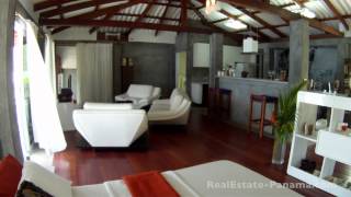 preview picture of video 'Panama, Colon, Isla Grande, Ocean View Home - RealEstate-Panama.com'
