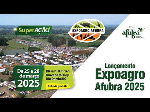 Lançamento da EXPOAGRO: Acompanhe AO VIVO!