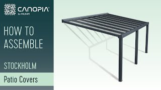 Palram - Canopia Stockholm 3,4 x 5,2 antracit