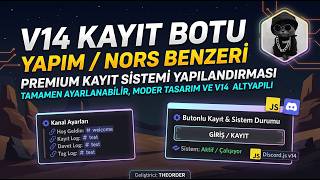 Nors Benzer Kayıt Botu Kurulumu (v14 TS) #discord #devcode