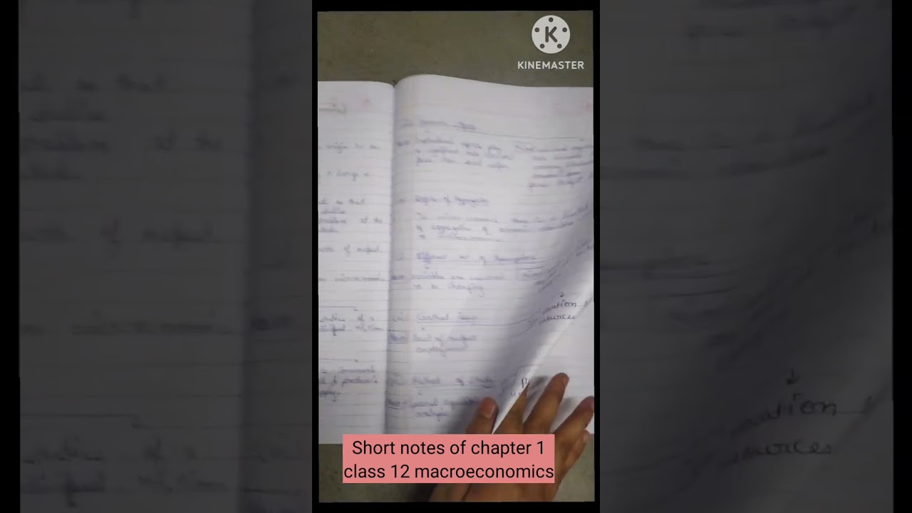 Macro-Economics || Class 12 || Chapter 1 || Introduction ||