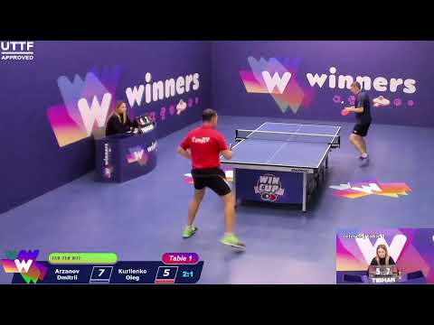 WINners CUP table 1 10.11   Arzanov Dmitrii  - Kurilenko Oleg    11:30