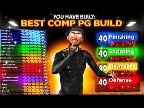THE *OPTIMIZED* BEST COMP PG BUILD in NBA 2K26 is HERE! BEST GUARD BUILD w/ BEST JUMPER, SIGS & MORE
