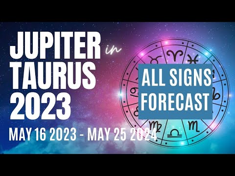 LUCKY JUPITER in TAURUS 2023 🔆 All Signs Forecast
