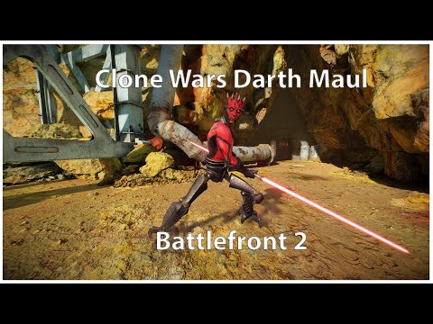 Battlefront 2: Clone Wars Darth Maul Mod