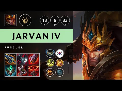Jarvan IV Jungle vs Nidalee - KR Challenger Patch 25.11