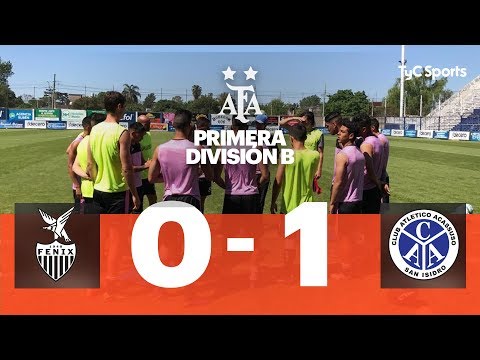 Fénix 0 vs. Acassuso 1 | Fecha 12 | Primera División B 2019/2020