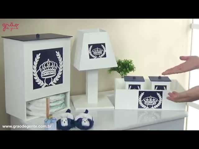 Kit Higiene Completo Príncipe Marinho | Ref: 45774