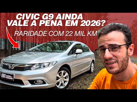 Is a 2012 Civic G9 1.8 AT worth buying in the 2026 model year, priced around R$72,000? This one o...