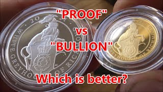 What are "Proof" Coins & are they better than bullion? | Proof Silver & Gold Greyhound of Richmond