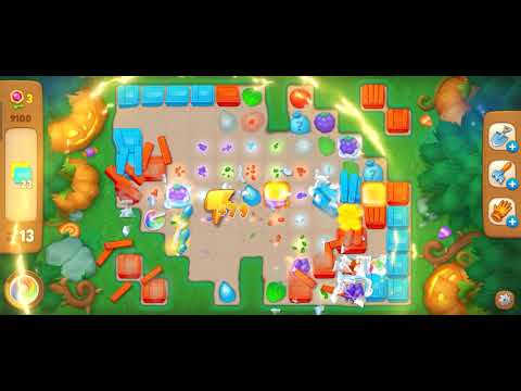 Mysterious season ( Gardenscapes ) level 9100