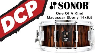 DCP Review: Sonor One of a Kind Snare Drum Macassar Ebony 6.5x14