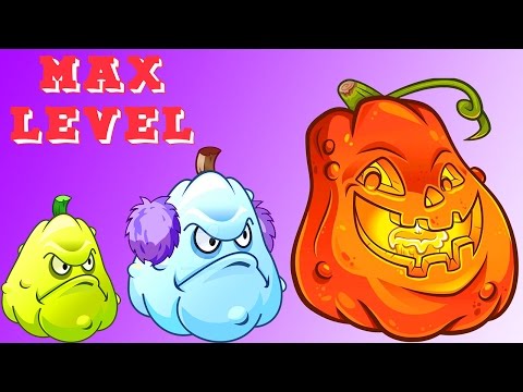 Plants vs Zombies 2 SQUASH MAX LEVEL POWER-UP! vs GARGANTUAR