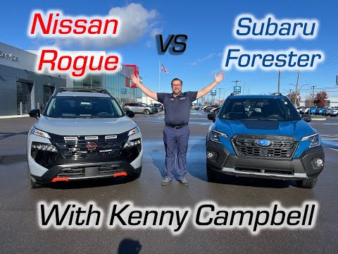 Ultimate SUV Showdown: Nissan Rogue vs Subaru Forester with Kenny Campbell