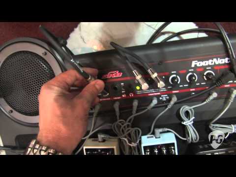 Summer NAMM '11 - SKB Cases Footnote Amplified Pedalboard Demo