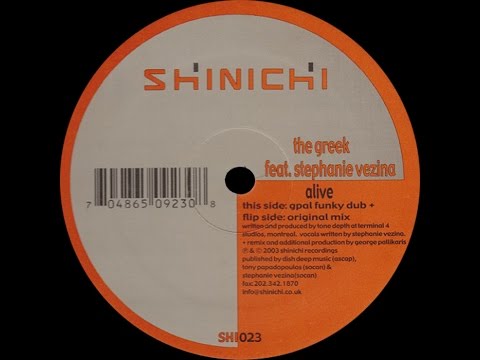 The Greek Feat. Stephanie Vezina ‎– Alive (Original Mix)