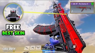 Play to WIN AK-47 Red Action 2 for Free in CODM - Gameplay & Iron Sight COD Mobile