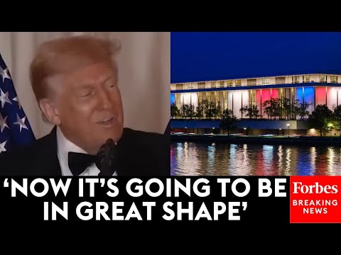 Video | Trump Laments That 'We Almost Lost' Kennedy Center Before Its Renovation And Building Improvements